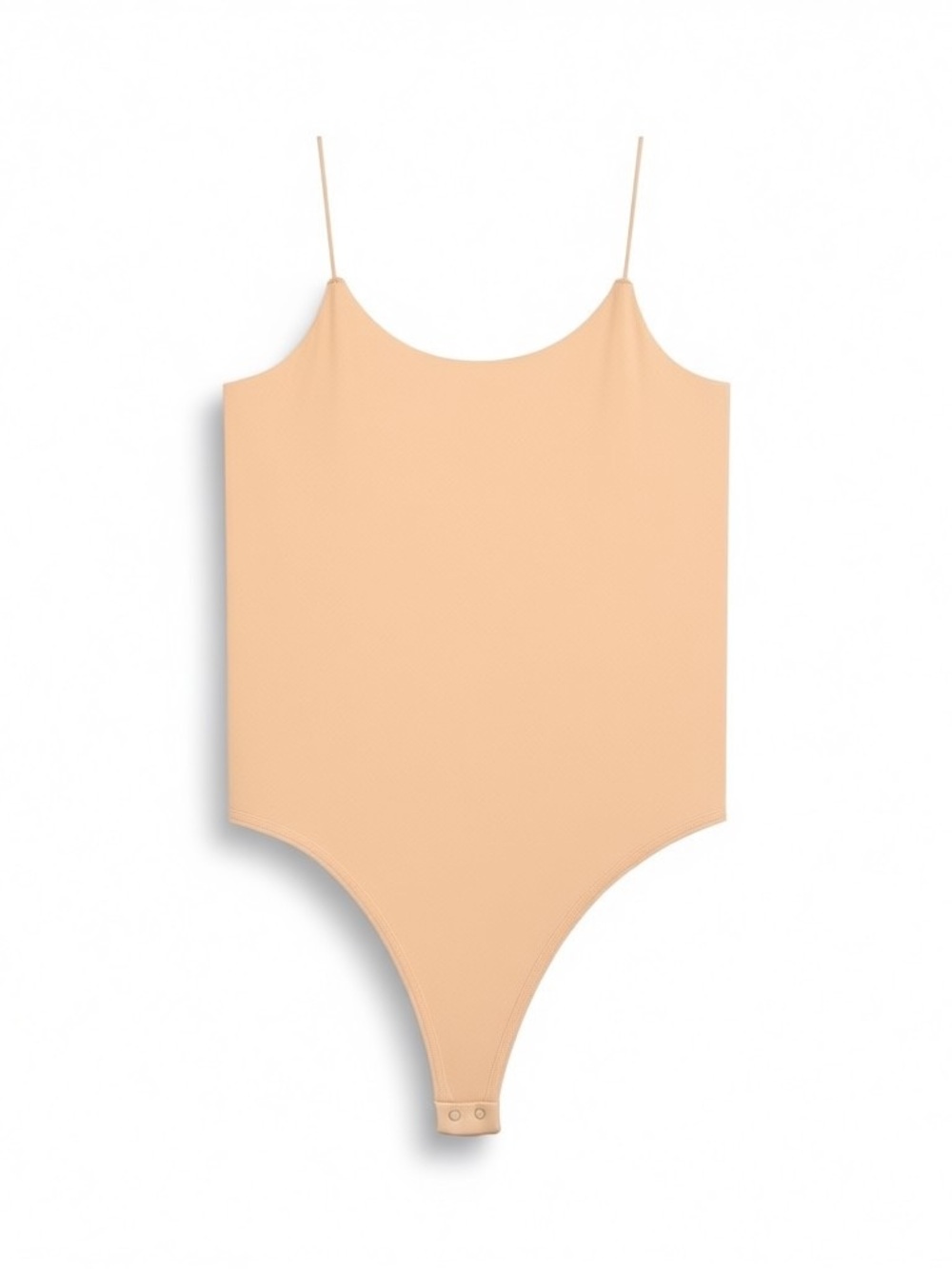 Intimately Free People Peach Seamless Bodysuit XS/S Nude Minimal 🍑